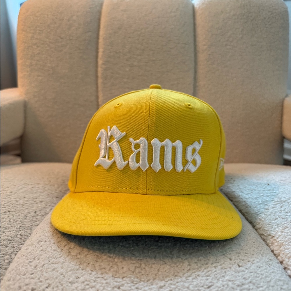 Los Angeles Rams 'Gothic Script' New Era 9Fifty (950) SnapBack Hat